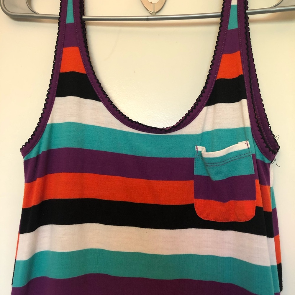 Volcom high low tank dress